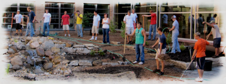 Keim Courtyard Work In Progress
